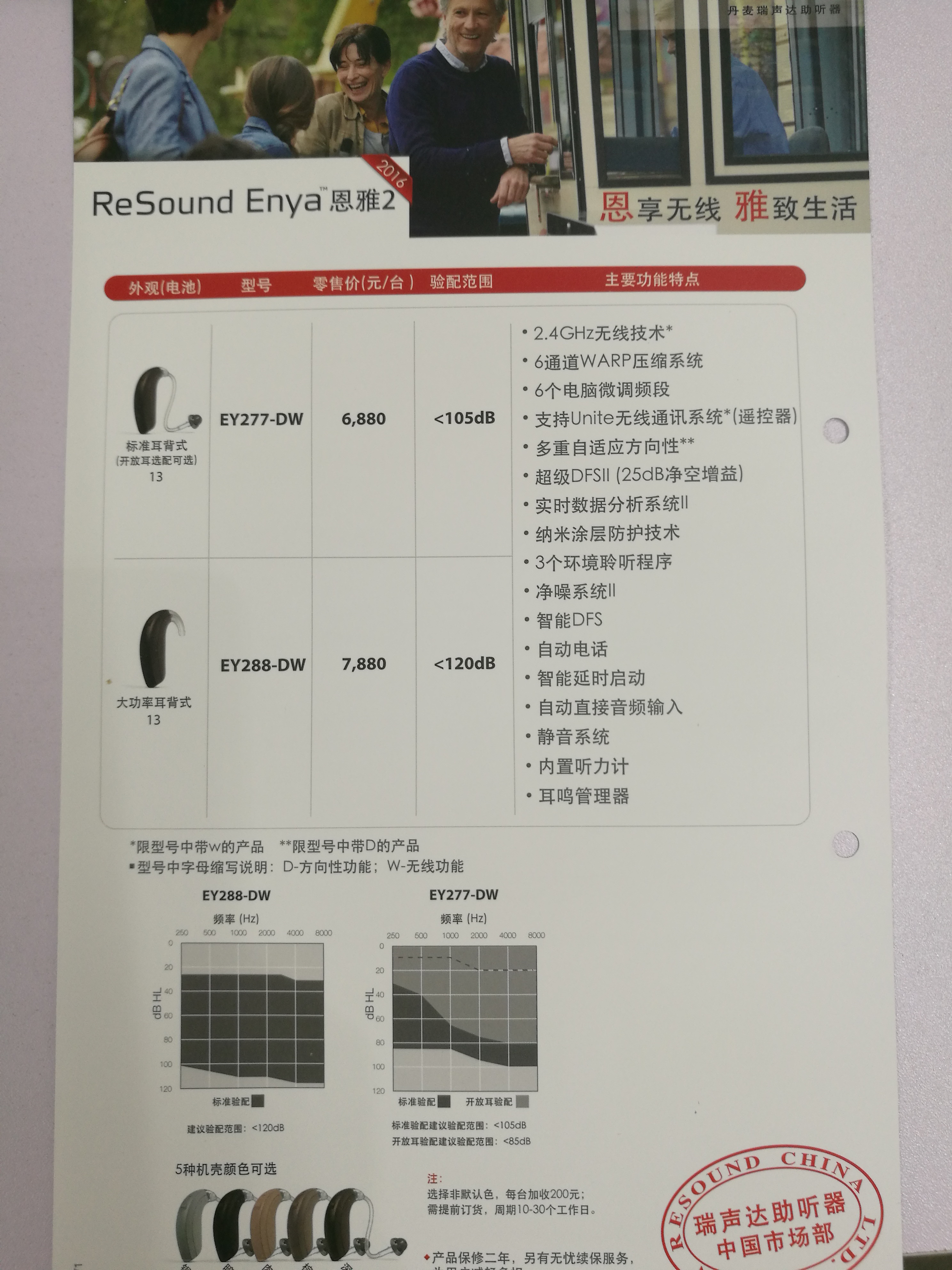 上海儿童瑞声达Enya恩雅2助听器折扣店